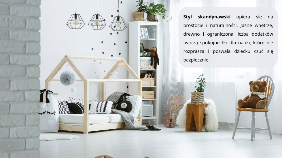 pokoj w stylu skandynawskim